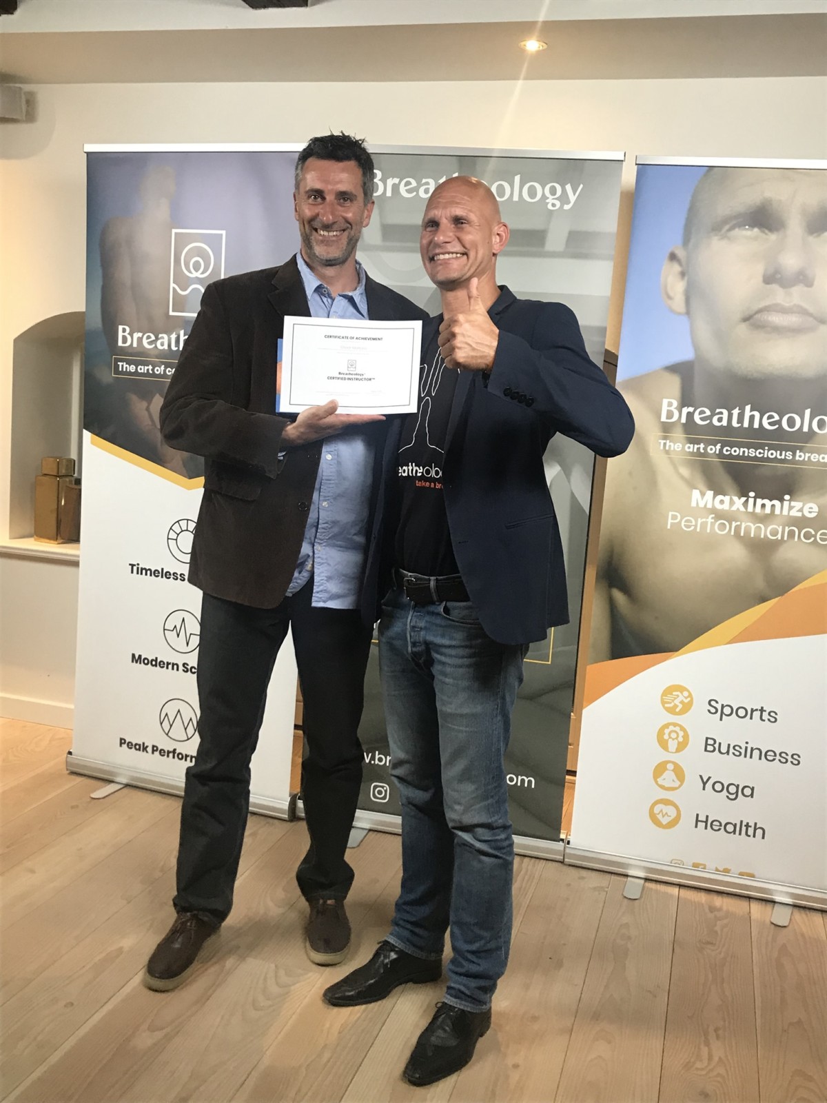 Breatheology Instructor Graduation