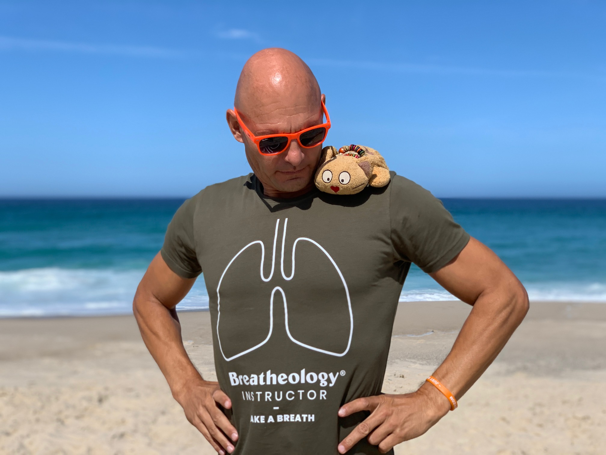 Breathwork Instructor Stig Severinsen lecturing at TedX Talk