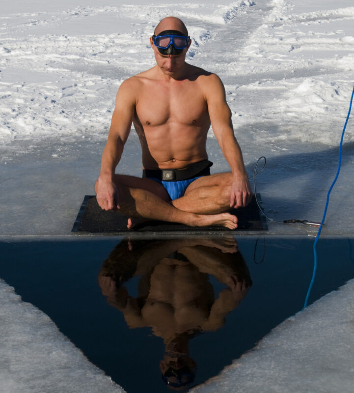 Meditating on the Ice