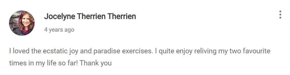 Jocelyne Therrien Testimonial